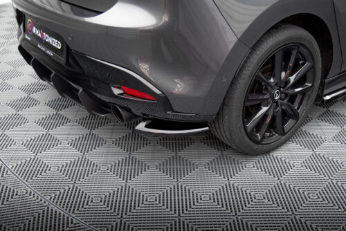 Maxton rear side splitters for Mazda 3 Mk4
