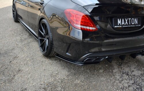 Maxton rear side splitters for Mercedes-AMG C 43 W205