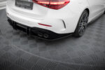 Maxton rear side splitters for Mercedes-Benz C AMG-Line / 43 AMG W206