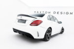 Maxton rear side splitters for Mercedes-Benz C AMG-Line / C43 AMG Sedan W205