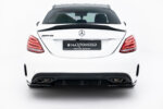Maxton rear side splitters for Mercedes-Benz C AMG-Line / C43 AMG Sedan W205