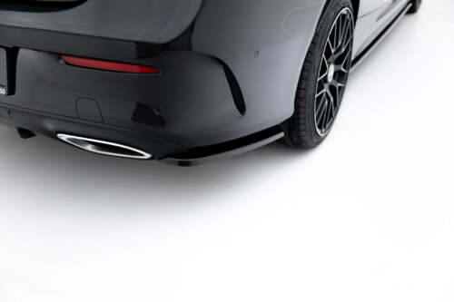 Maxton rear side splitters for Mercedes- Benz C Coupe AMG-Line C205