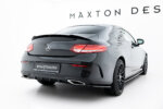 Maxton rear side splitters for Mercedes- Benz C Coupe AMG-Line C205