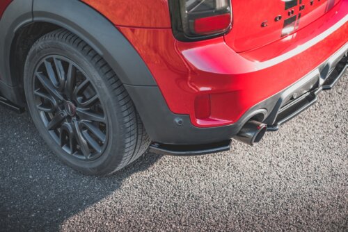 Maxton rear side splitters for Mini Countryman Mk2 F60 JCW