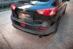 Maxton rear side splitters for Mistubishi Lancer Sportback Mk8