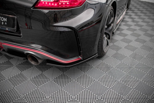Maxton rear side splitters for Nissan 370Z Nismo Facelift