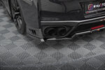 Maxton rear side splitters for Nissan GTR R35 Facelift