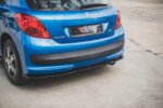 Maxton rear side splitters for Peugeot 207 Sport