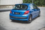 Maxton rear side splitters for Peugeot 207 Sport