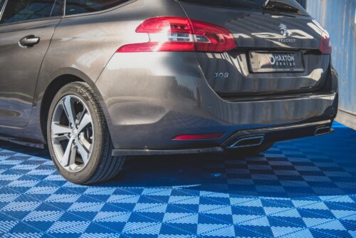 Maxton rear side splitters for Peugeot 308 SW Mk2