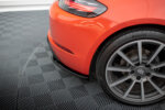 Maxton rear side splitters for Porsche 718 Cayman 982c