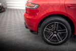 Maxton rear side splitters for Porsche Macan GTS / Sport Design Mk1 Facelift