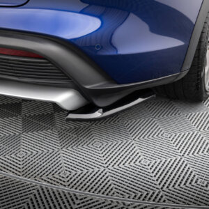 Maxton rear side splitters for Porsche Taycan Cross Turismo 4S