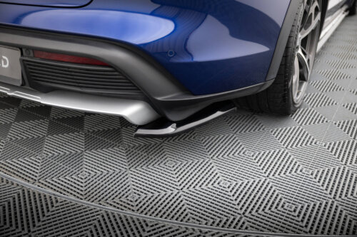 Maxton rear side splitters for Porsche Taycan Cross Turismo 4S