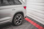 Maxton rear side splitters for Skoda Kodiaq Sportline Mk1 / Mk1 Facelift