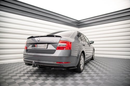 Maxton rear side splitters for Skoda Octavia Mk3 Facelift