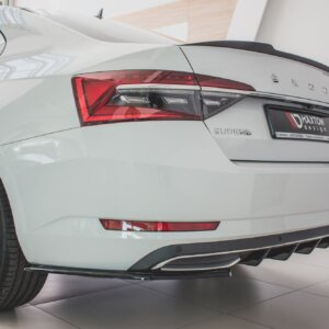 Maxton stražnji bočni difuzori za Skoda Superb Liftback / Combi Mk3 Facelift