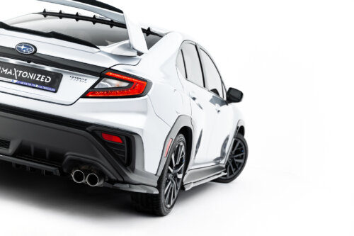 Maxton rear side splitters for Subaru WRX STI Mk2