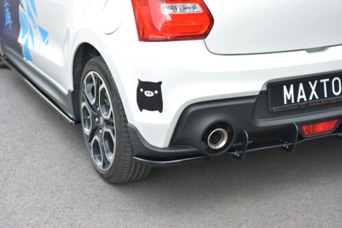 Maxton rear side splitters for Suzuki Swift Mk6