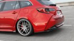 Maxton rear side splitters for Toyota Corolla XII Touring Sports