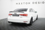 Maxton rear side splitters V.1 for Audi A3 Sedan 8V Facelift