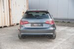 Maxton rear side splitters V.1 for Audi RS3 8V Sportback