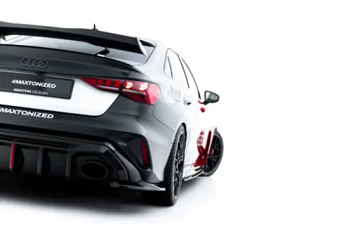 Maxton rear side splitters V.1 for Audi RS3 Sedan 8Y Facelift