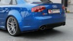 Maxton rear side splitters V.1 for Audi RS4 Sedan B7