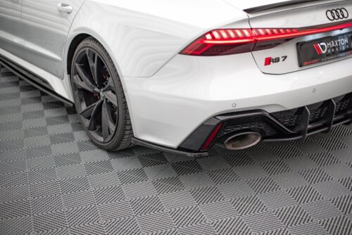 Maxton rear side splitters V.1 for Audi RS7 C8