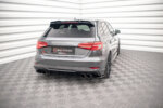 Maxton rear side splitters V.1 for Audi S3 Sportback 8V Facelift
