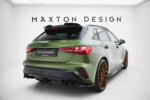 Maxton rear side splitters V.1 for Audi S3 Sportback 8Y Facelift