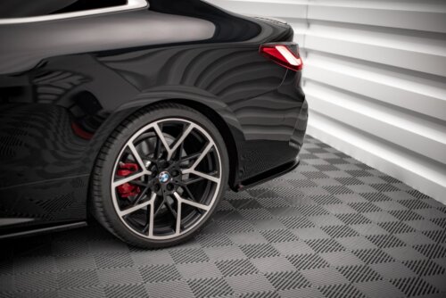 Maxton rear side splitters V.1 for BMW 4 M-Pack G22 / G23 / G22 Facelift / G23 Facelift