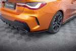 Maxton rear side splitters V.1 for BMW 4 M440i G22 / G23 / G22 Facelift / G23 Facelift