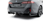 Maxton rear side splitters V.1 for BMW 5 / i5 M-Pack Sedan / Touring G60 / G61