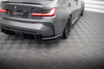 Maxton rear side splitters V.1 for BMW M3 Sedan / Touring G80 / G81
