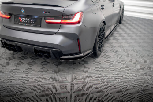 Maxton rear side splitters V.1 for BMW M3 Sedan / Touring G80 / G81