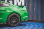 Maxton rear side splitters V.1 + Flaps for Ford Mustang GT Mk6 Facelift