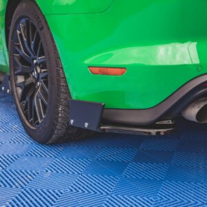 Maxton stražnji bočni difuzori V.1 + Flaps za Ford Mustang GT Mk6 Facelift
