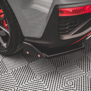 Maxton stražnji bočni difuzori V.1 + Flaps za Hyundai I30 N Hatchback Mk3 Facelift
