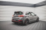 Maxton rear side splitters V.1 + Flaps for Hyundai I30 N Hatchback Mk3 Facelift