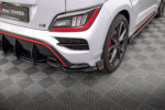 Maxton rear side splitters V.1 + Flaps for Hyundai Kona N Mk1