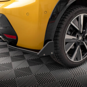 Maxton stražnji bočni difuzori V.1 + Flaps za Peugeot 208 GT Mk2