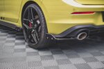 Maxton stražnji bočni difuzori V.1 + Flaps za Volkswagen Golf GTI Clubsport Mk8