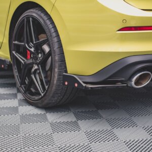 Maxton stražnji bočni difuzori V.1 + Flaps za Volkswagen Golf GTI Clubsport Mk8