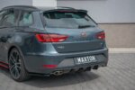 Maxton rear side splitters V.1 for Seat Leon Cupra Mk3 FL Sportstourer