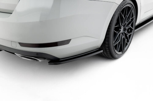 Maxton rear side splitters V.1 for Skoda Superb Liftback / Combi Mk3