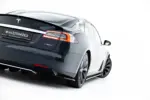 Maxton rear side splitters V.1 for Tesla Model S Mk1