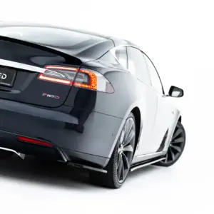 Maxton rear side splitters V.1 for Tesla Model S Mk1