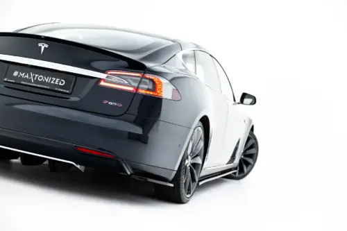 Maxton rear side splitters V.1 for Tesla Model S Mk1
