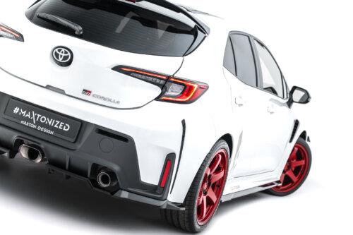 Maxton rear side splitters V.1 for Toyota GR Corolla Mk12